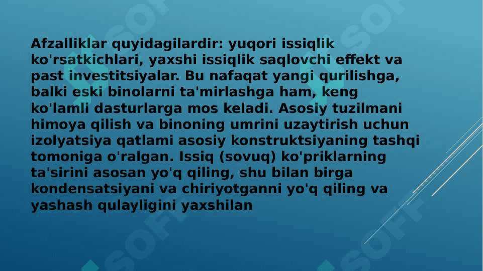 Ichki va tashqi izalyatsiya 3