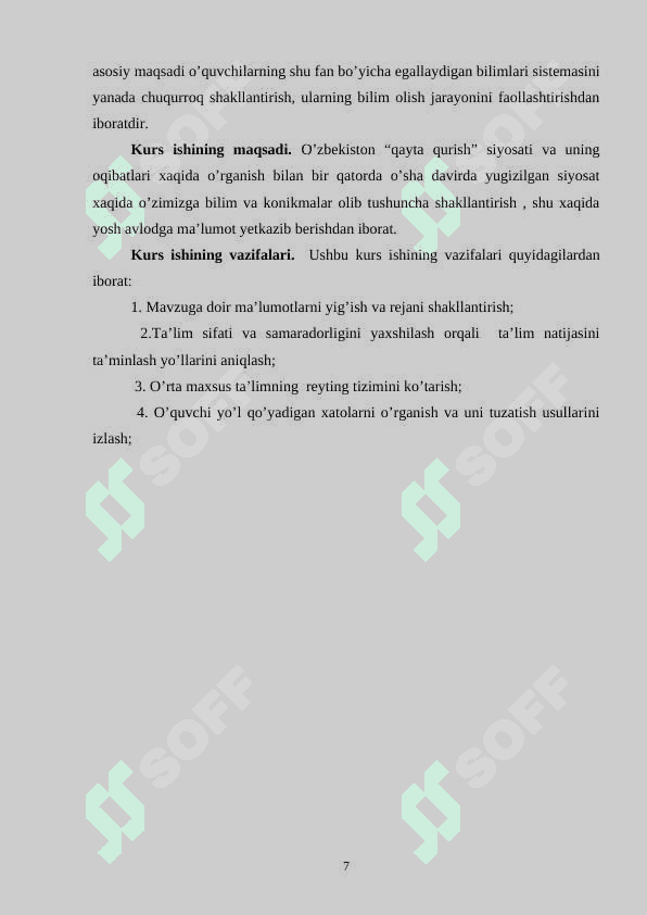 SSSRDA TURG‘UNLIK VA QAYTA QURISH SIYOSATINING IJOBIY VA SALBIY OQIBATLARI 7
