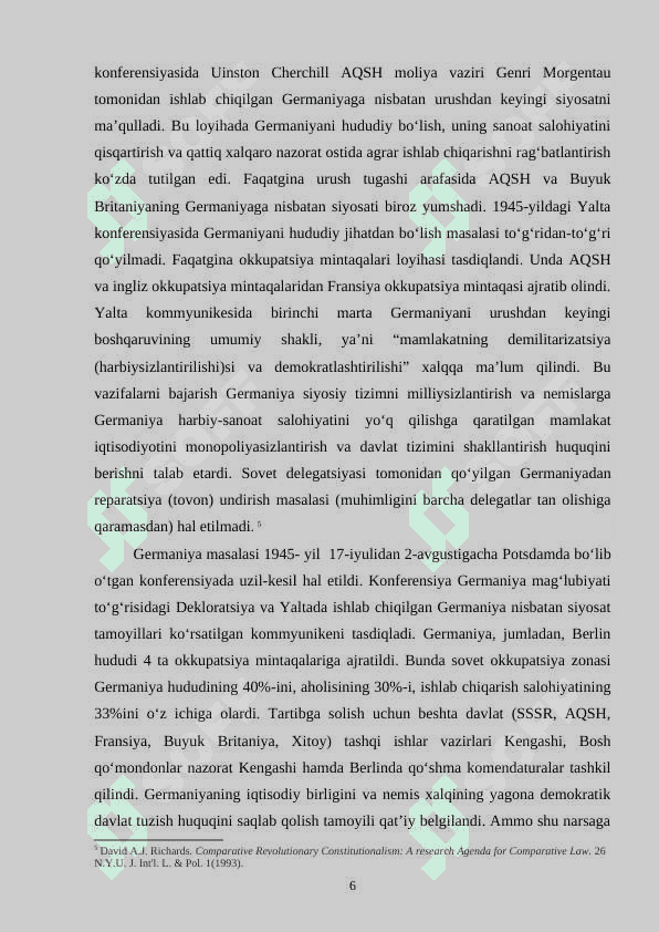 GERMANIYA FEDERATIV RESPUBLIKASI II JAHON URUSHIDAN KEYINGI YILLARDA 6