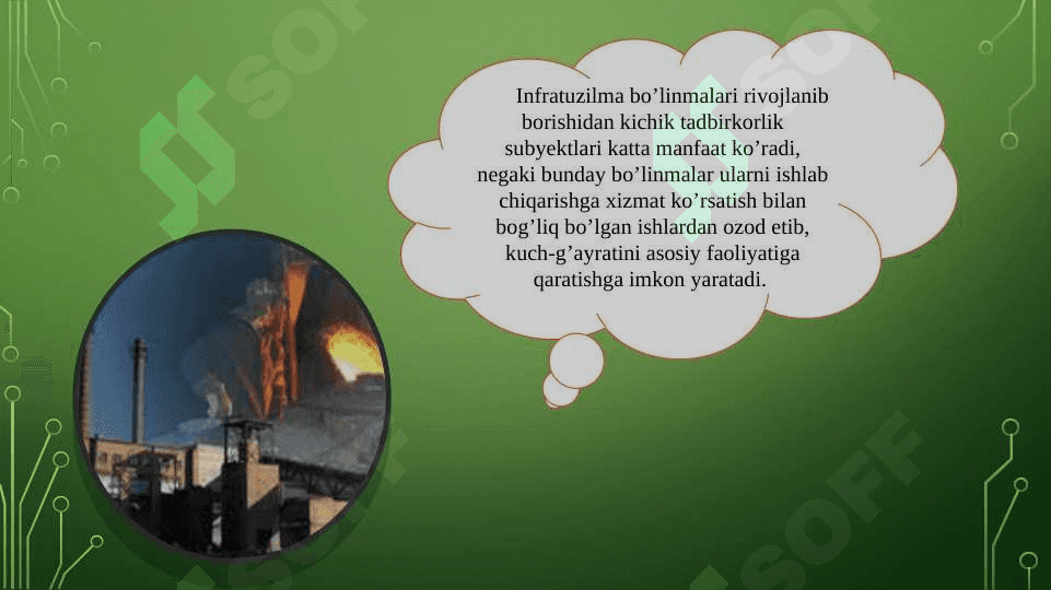 IQTISODIYOTNING KICHIK BIZNES VA TADBIRKORLIK SUB’YEKTLARIGA XIZMAT KO’RSATUVCHI BOZOR INFRATUZILMALARI 3