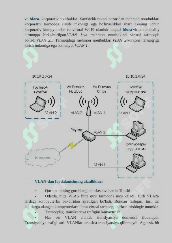 CISCO ROUTERLARINING DASTLABKI KONFIGURATSIYANI SOZLASH. CISCO PACKET TRACER-DA VLAN-NI LOYIHALASH VA QURISH. 4