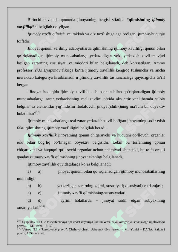 Jinoyat va jinoyatchilik tushunchasi 24 8