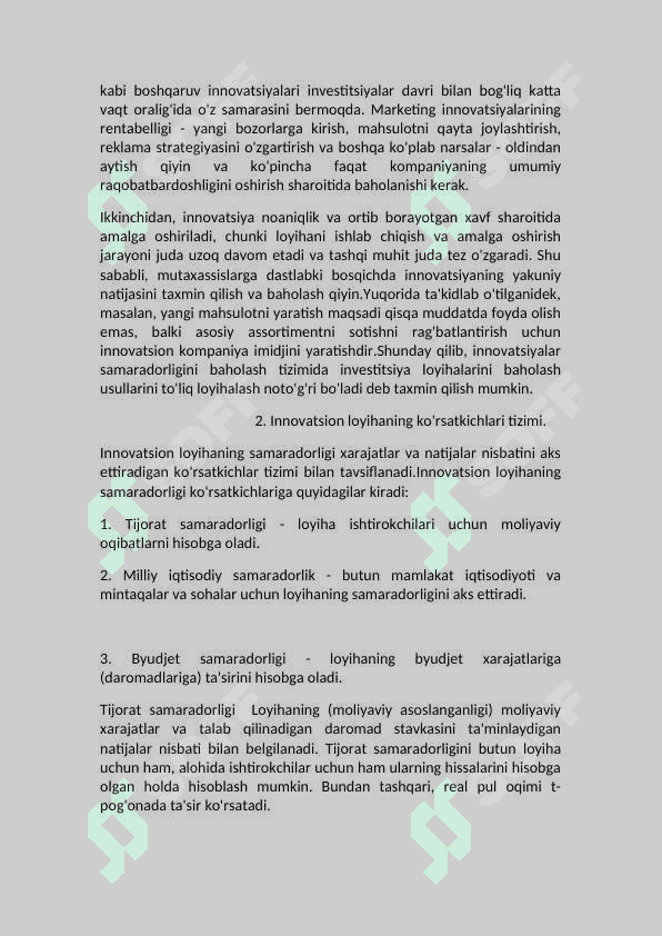 INNOVATSION LOYIHANING SAMARADORLIGI 3