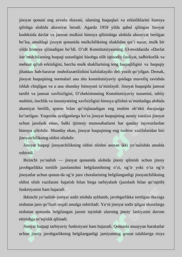 Jinoyat xuquqi vazifalari 24 6