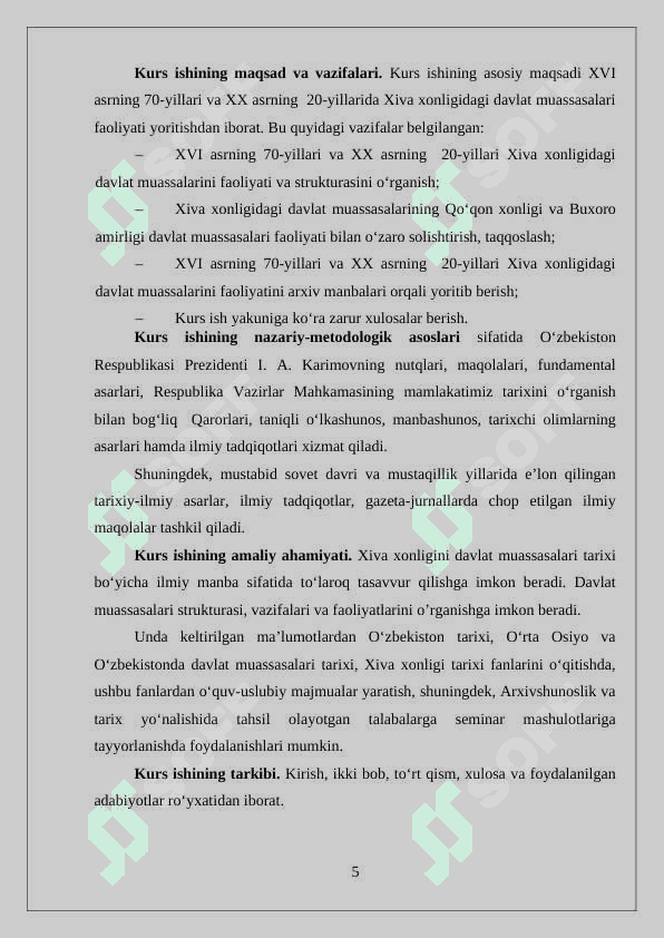 Xiva xonligida boshqaruv tizimi 5