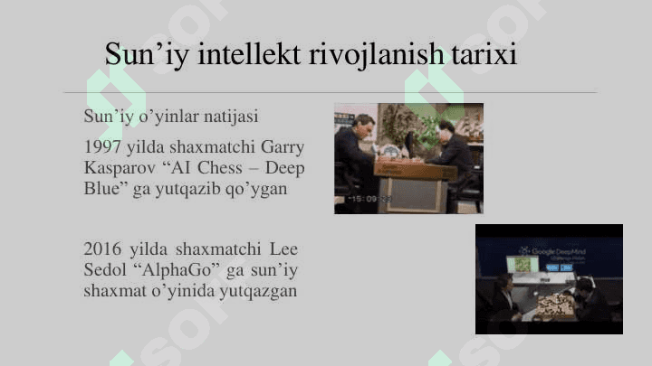 Mashinali o’qitishga kirish. Mashinali o’qitish turlari 6