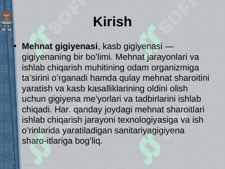 Mehnat Gigiyenasi 2