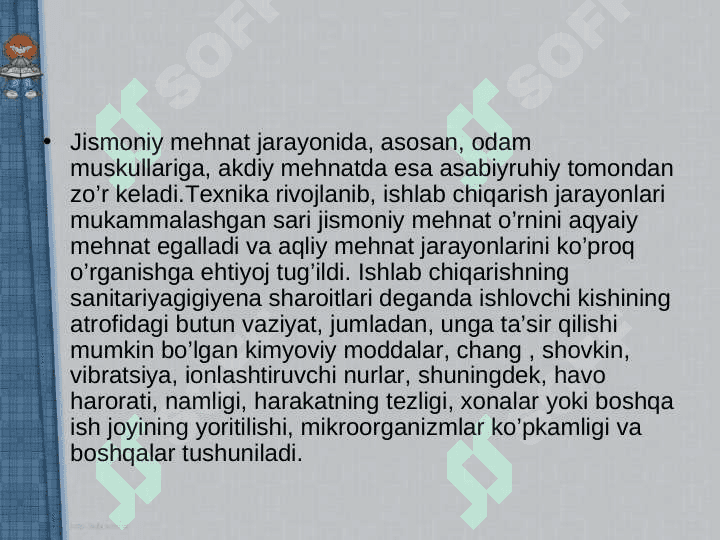 Mehnat Gigiyenasi 4