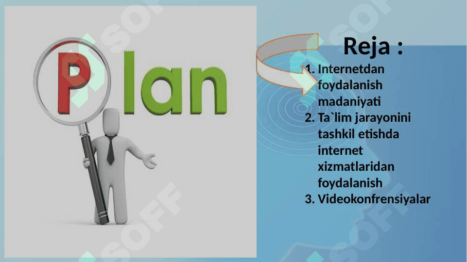 Talim jarayonini tashkil etishda internet xizmatlaridan foydalanish va Videokonferensiyalar 2