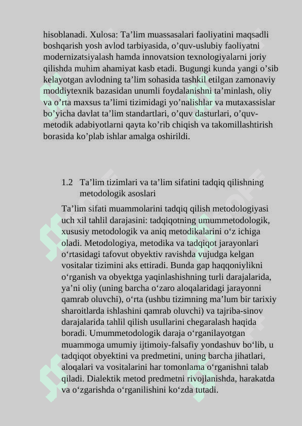 Ta`lim tizimini boshqarish 6
