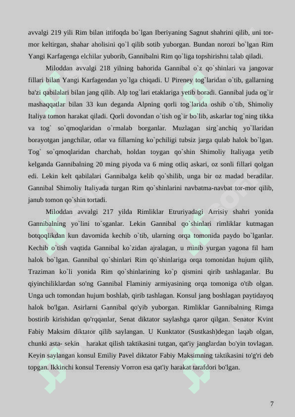 Qadimgi Rim tarixi tarixshunosligi 7