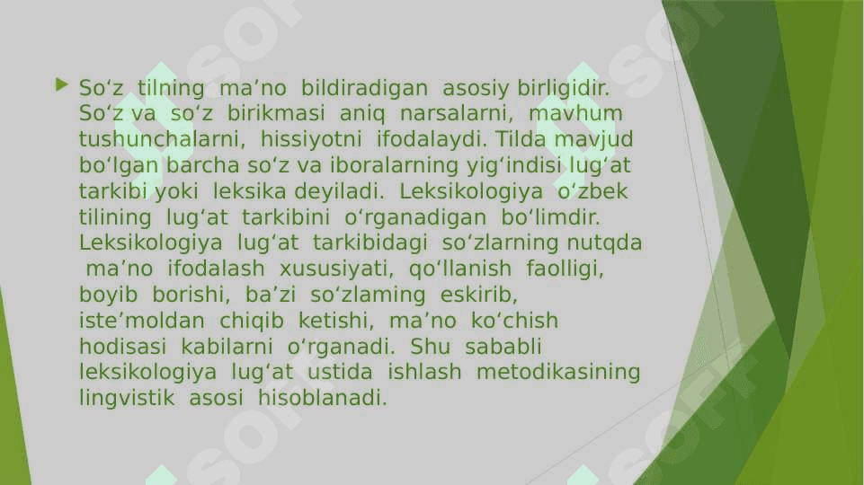 Lugʻat ustida ishlashning lingivistik asoslari 3