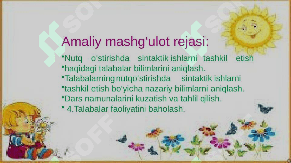So‘z birikmasi ustida ishlash darslari ishlanmasini tuzish 2