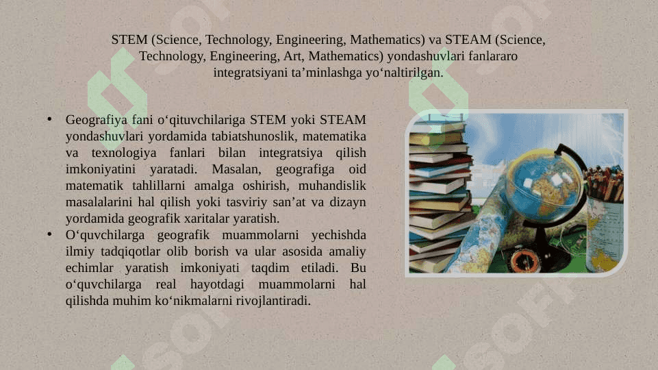Geografiya mavzulariga oid darslarda zamonaviy pedogogik texnologiyalardan foydalanish 4