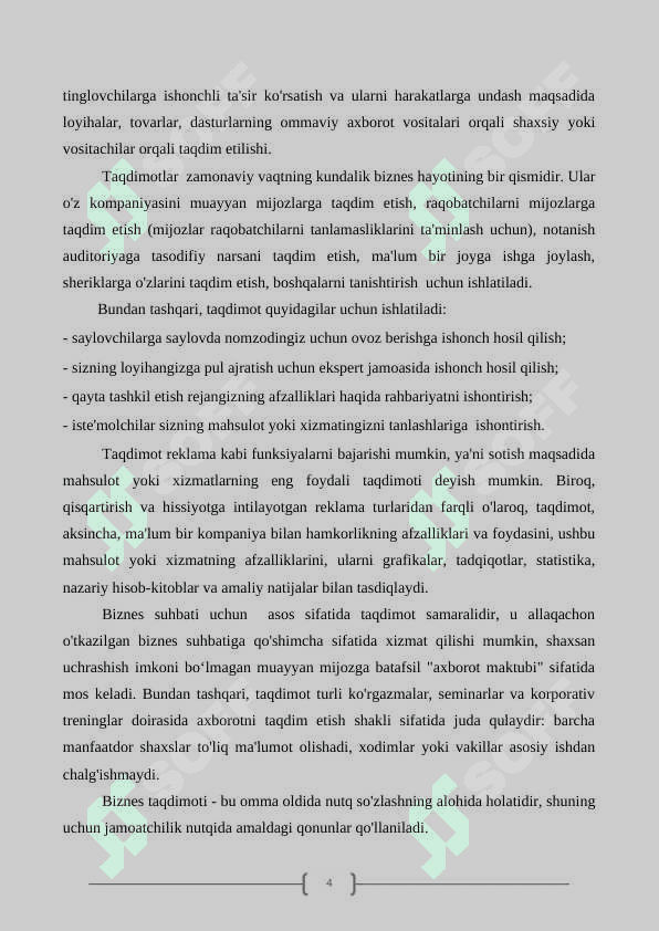 TAQDIMOTNING TARKIBI 4