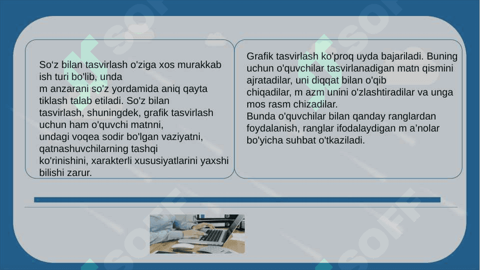 Matn  –  boshlang‘ich  sinf  o‘quvchilarini  o‘qish  va  yozishga  o‘rgatishda muhim  vosita. 4