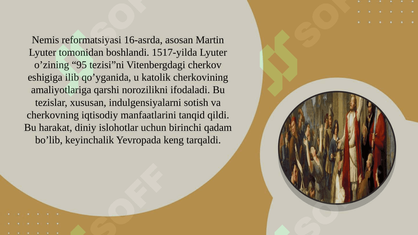 Nemis reformatsiyasi va uning g’oyaviy yetakchilari 2