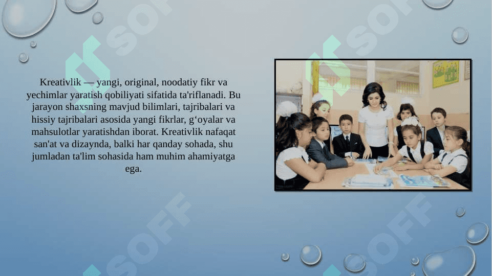 O`qituvchilarda kreativlikni rivojlantirish omillari 2