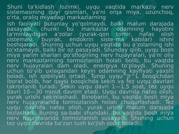 Uyqu va tushlar 4