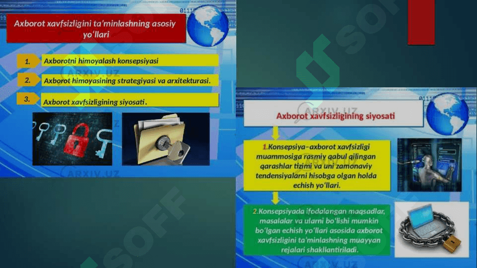 Axborot matnlar bilan ishlash va media madaniyat 5