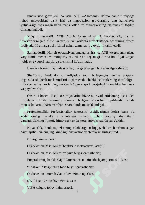 Amaliyot hisobot agrobank 5