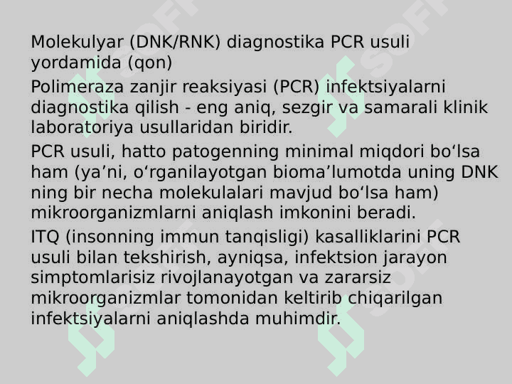 Genetik xastaliklarning molekulyar diagnostikasi asoslari 4