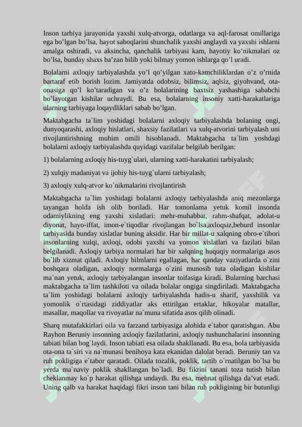 Maktabgacha  yoshdagi bolalarda ijtimoiy tajribani shakllantirish 4
