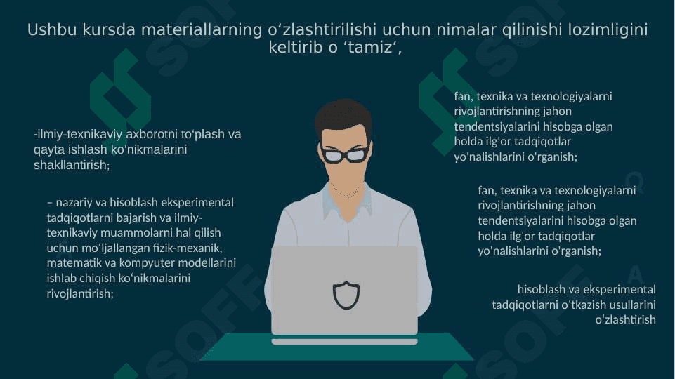 Mutaxassislikka kirish fanning maqsad va vazifalari 8