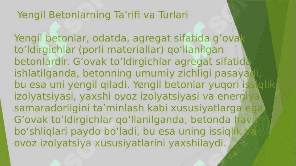 Devorbop qurilish materiallari texnologiyasi fanidan taqdimot 4