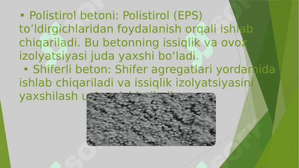 Devorbop qurilish materiallari texnologiyasi fanidan taqdimot 7