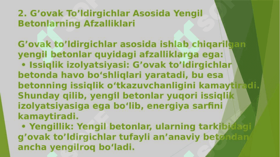 Devorbop qurilish materiallari texnologiyasi fanidan taqdimot 8