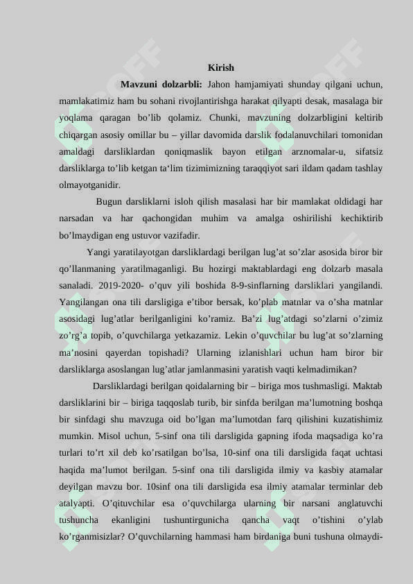 Ona tili fanidan darsliklarni yangi avlodini yaratish muammosi 3