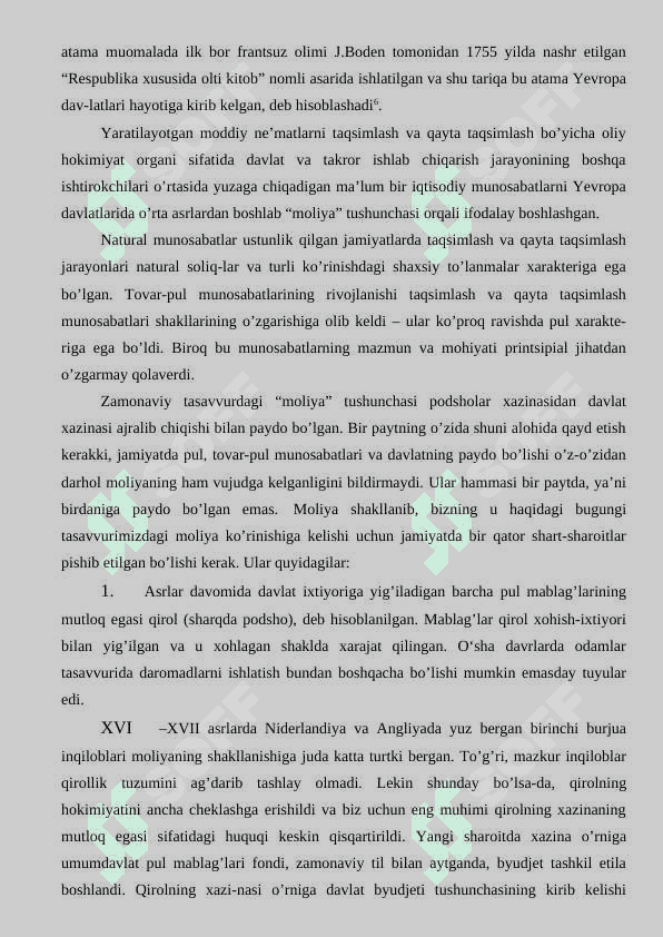Moliyaning mohiyati va funksiyalari 5