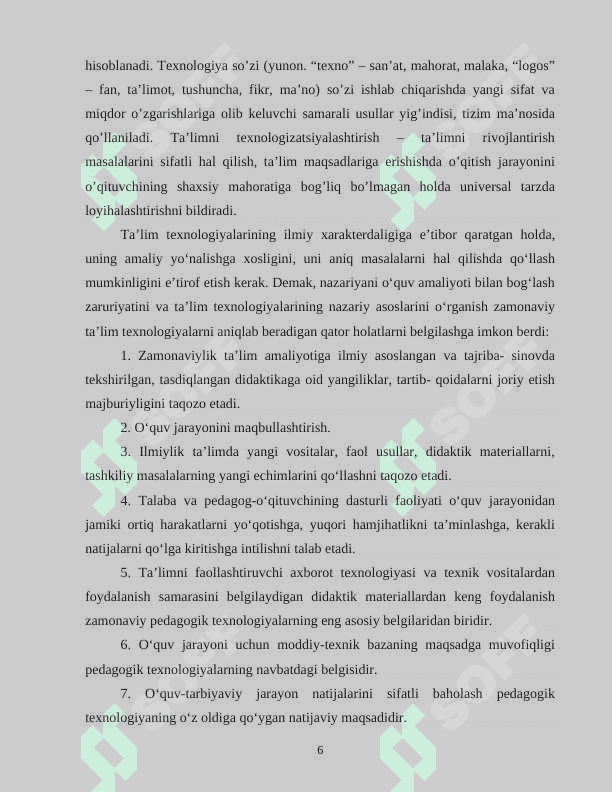 YANGI INNOVASION TEXNOLOGIYALARNI INFORMATIK TA'LIM TIZIMIGA JORIY ETISH YO‘LLARI TAXLILI. 6