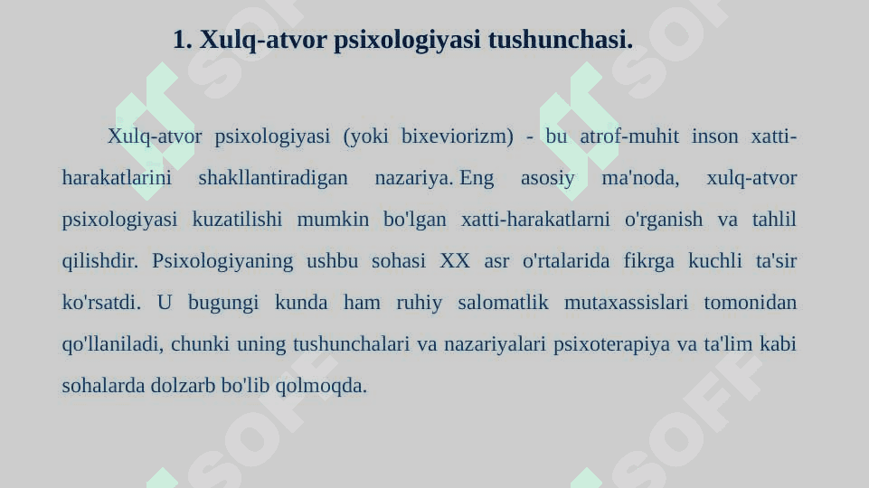 XULQ ATVOR PSIXOLOGIYASI VA QAROR QABUL QILISH 3