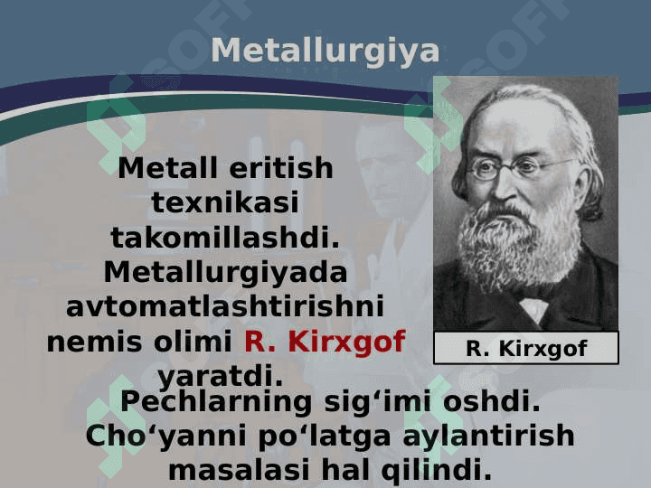 Moddiy ishlab chiqarishda texnika va fan taraqqiyoti 8