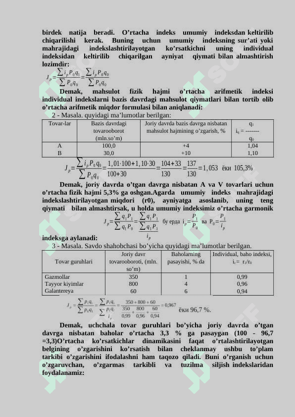 Iqtisodiy indekslar 3