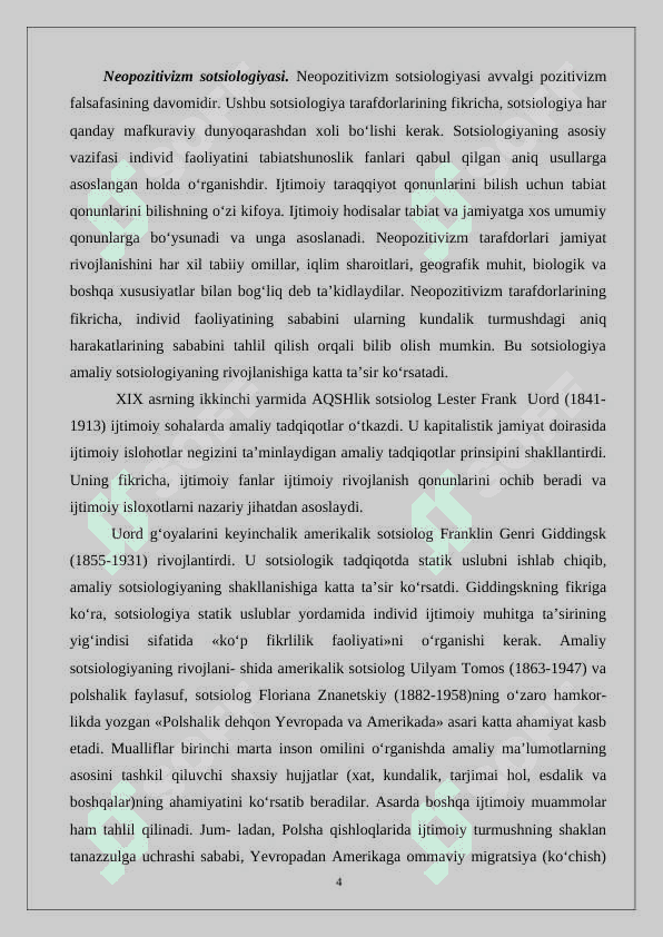 Zamonaviy sotsiologiyaning jamiyatda tutgan o'rni 24 4