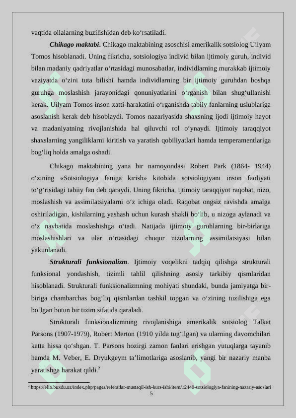 Zamonaviy sotsiologiyaning jamiyatda tutgan o'rni 24 5