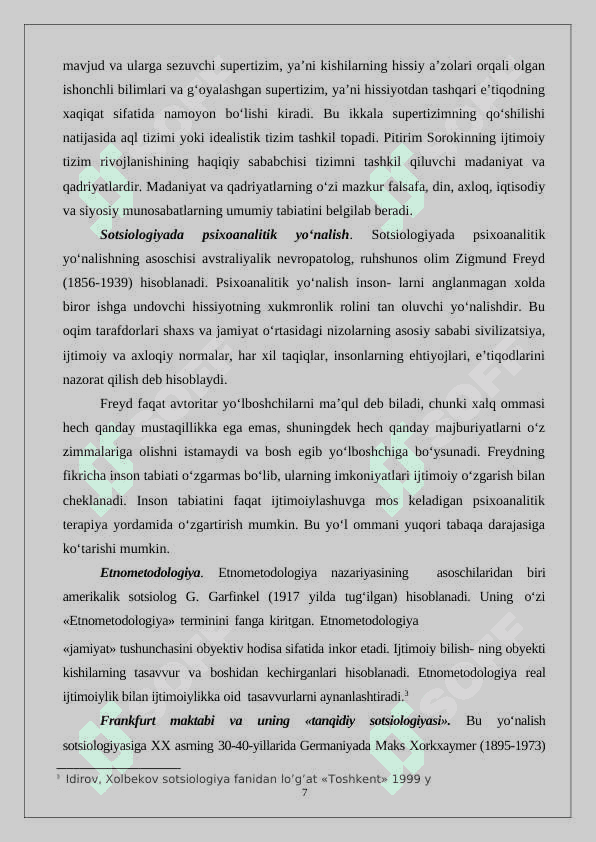 Zamonaviy sotsiologiyaning jamiyatda tutgan o'rni 24 7
