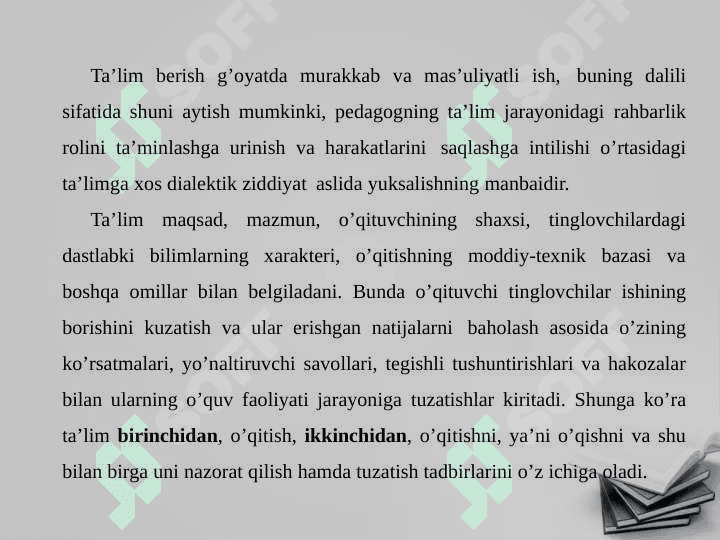 Boshlang'ich sinflarda ta'lim qonunlari va tamoyillari 3