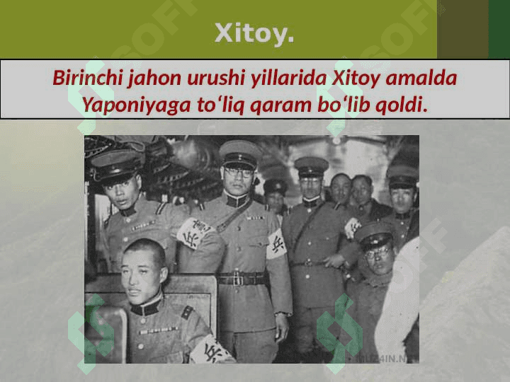 1918-1939-yillarda Xitoy hama Hindiston 2