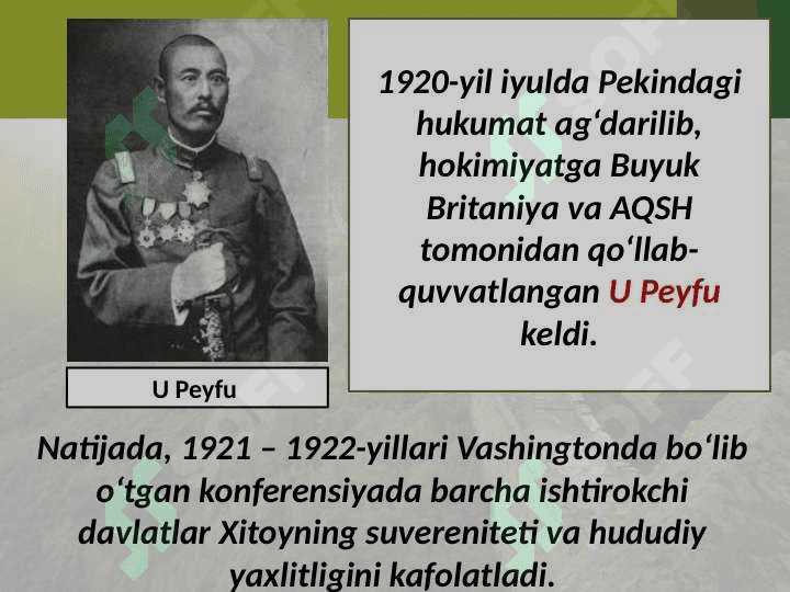 1918-1939-yillarda Xitoy hama Hindiston 6