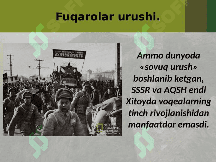 1946-1991-yil Xitoy xalq RESPUBLIKASI 4