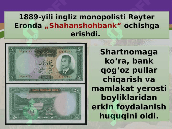 XX asr boshida Erondagi inqiloblar 24 5