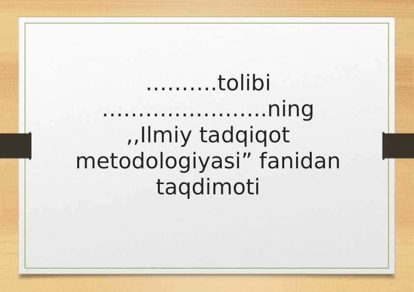 4-MAVZU: Ilmiy tadqiqot vositalari va metodlari. Ilmiy tadqiqotda tarixiylik va mantiqiylik