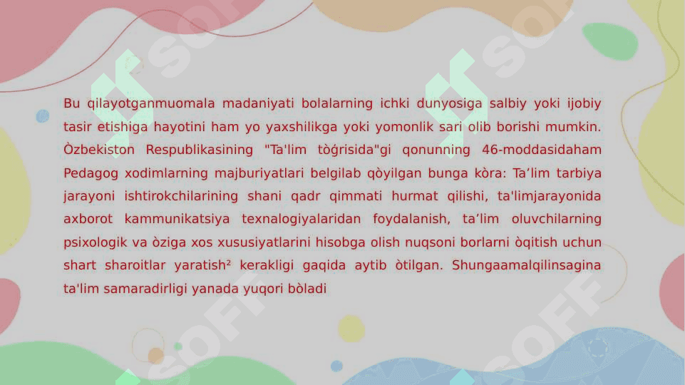 ZAMONAVIY PEDAGOGIKADA TA’LIM PARADIGMALAR 3