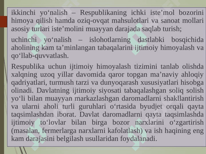 O’ZBEKISTON RESPUBLIKASIDAGI IJTIMOIY O’ZGARISHLAR 4