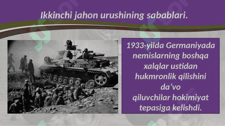 Ikkinchi jahon urushi 2