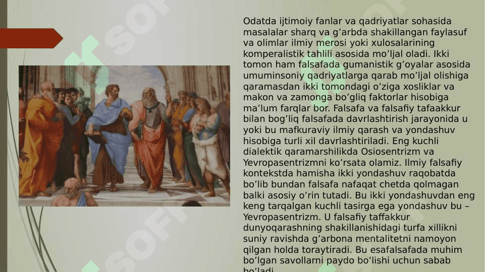 O’rta asr sharq falsafasi va uyg’onish davri xususiyatlari 5